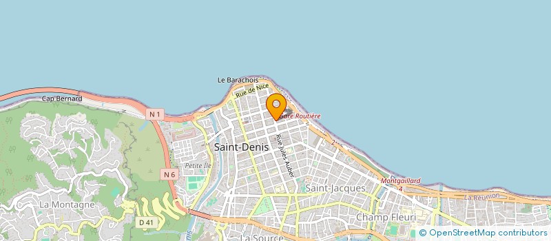 localisation de l'entreprise MONSIEUR MATIBA MLILO  SAINT-DENIS