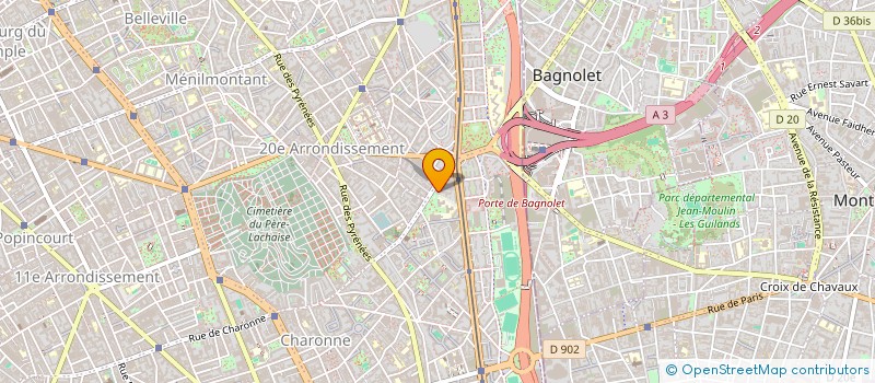 localisation de l'entreprise MONSIEUR MATIJA BLONDELON  PARIS