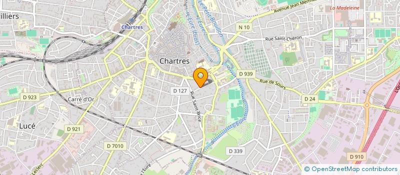 localisation de l'entreprise MONSIEUR MATIN ALAWI à CHARTRES