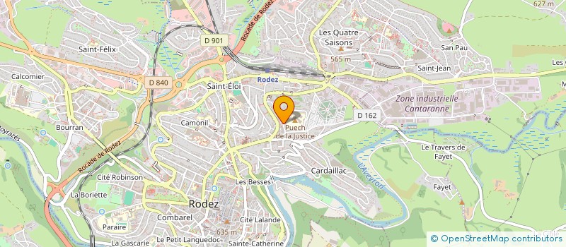localisation de l'entreprise MONSIEUR MATINA ALEGAH à RODEZ