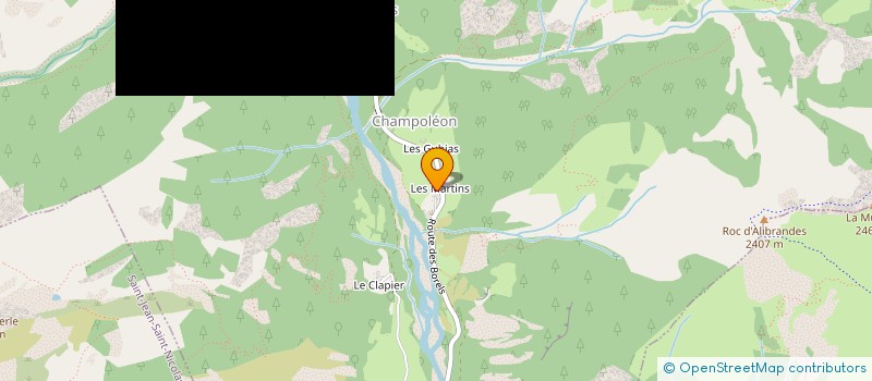 localisation de l'entreprise MONSIEUR MATIS BERNARD  CHAMPOLEON