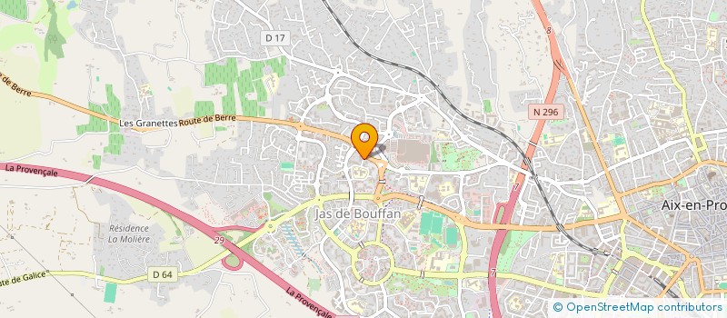 localisation de l'entreprise MONSIEUR MATIS BERNARD  AIX-EN-PROVENCE