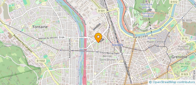 localisation de l'entreprise MONSIEUR MATIS BREYTON à GRENOBLE