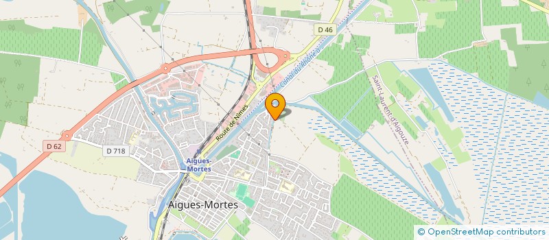 localisation de l'entreprise MONSIEUR MATIS BRICON  AIGUES-MORTES