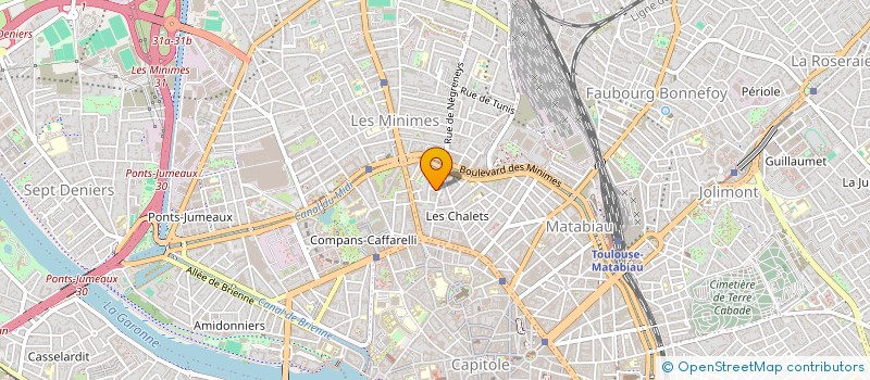 localisation de l'entreprise MONSIEUR MATIS CAMBON--GOV  TOULOUSE