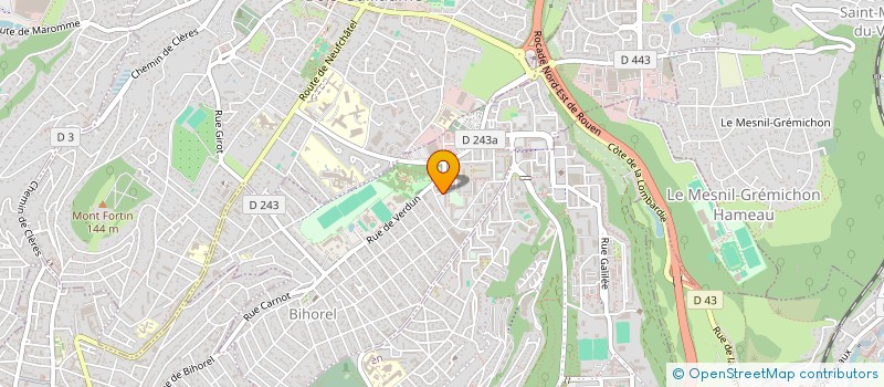 localisation de l'entreprise MONSIEUR MATIS DELBARRE à BIHOREL