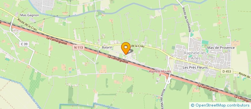 localisation de l'entreprise MONSIEUR MATIS EMERY  ARLES