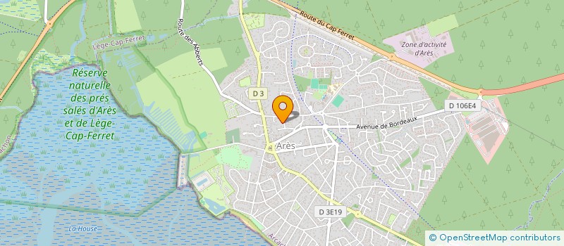 localisation de l'entreprise MONSIEUR MATIS GAUTIER  ARES