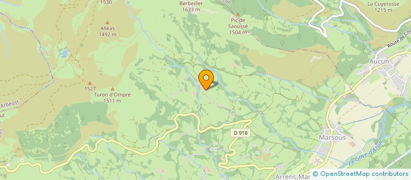 localisation de l'entreprise MONSIEUR MATIS GEZ  LAU-BALAGNAS