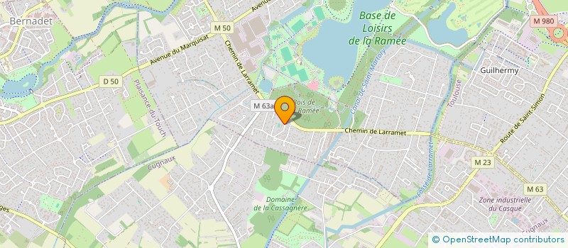 localisation de l'entreprise MONSIEUR MATIS LAYBATS-CALDIES  TOURNEFEUILLE