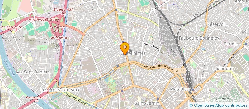 localisation de l'entreprise MONSIEUR MATIS MATIS GARDENT à TOULOUSE