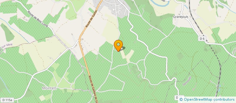 localisation de l'entreprise MONSIEUR MATIS MOUNIC  CAHUZAC-SUR-VERE