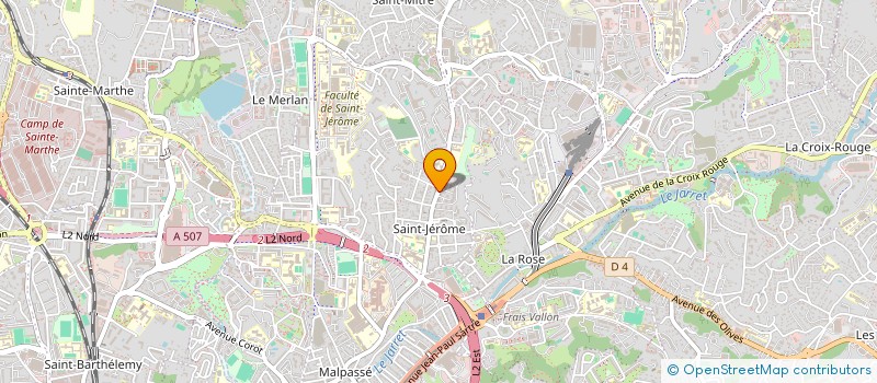 localisation de l'entreprise MONSIEUR MATIS OSORIO-CADDEO  MARSEILLE