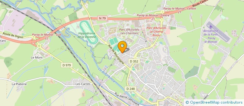 localisation de l'entreprise MONSIEUR MATIS PERRAUD  PARAY-LE-MONIAL