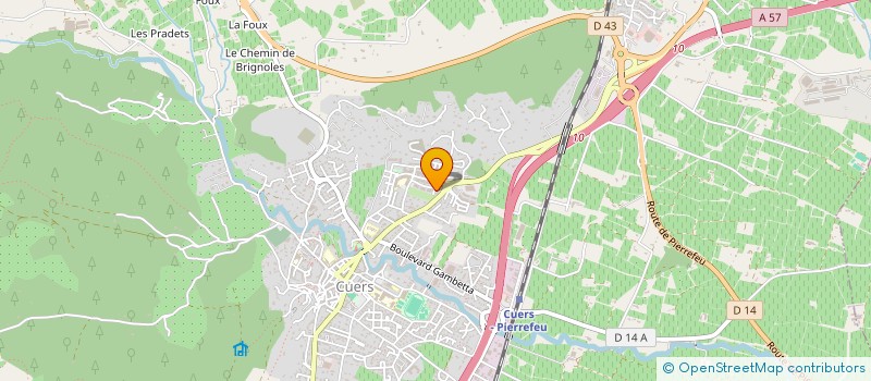 localisation de l'entreprise MONSIEUR MATIS QUILEZ  CUERS