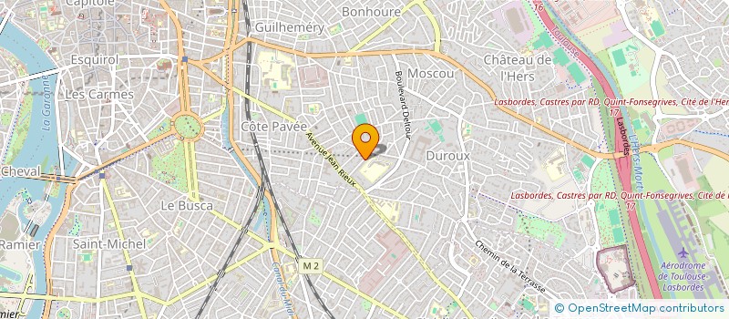localisation de l'entreprise MONSIEUR MATIS SANSONETTO à TOULOUSE