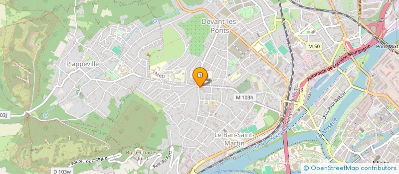 localisation de l'entreprise MONSIEUR MATIS SONNICK  LE BAN-SAINT-MARTIN