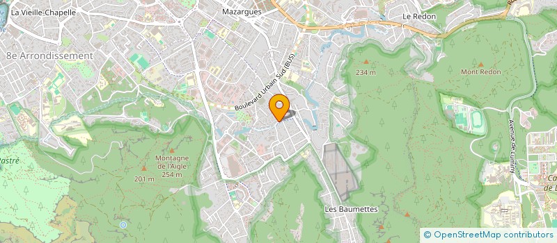 localisation de l'entreprise MONSIEUR MATISSE COLLEC  MARSEILLE