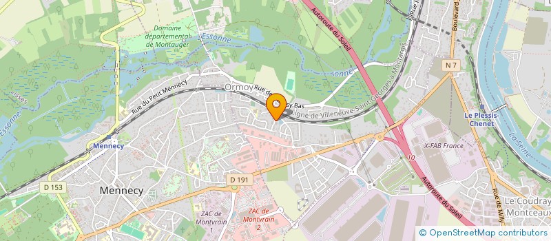 localisation de l'entreprise MONSIEUR MATISSE DELMOTTE  ORMOY