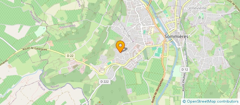 localisation de l'entreprise MONSIEUR MATISSE LAUMONIER  SOMMIERES