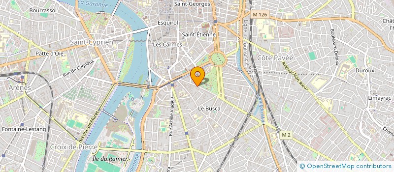 localisation de l'entreprise MONSIEUR MATISSE REBREYEND  TOULOUSE