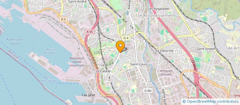 localisation de l'entreprise MONSIEUR MATIULLAH MOSHANAI à MARSEILLE