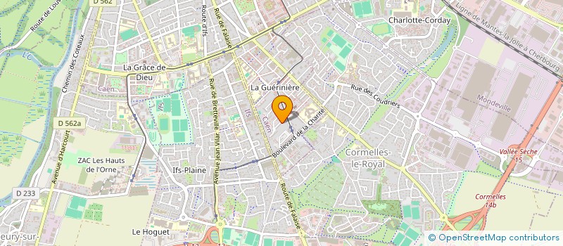 localisation de l'entreprise MONSIEUR MATIULLAH NASERI à CAEN