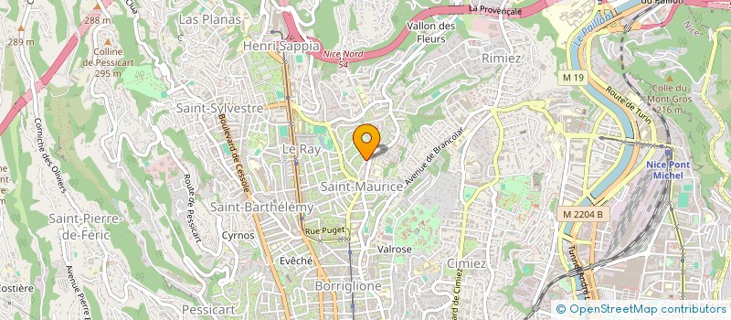 localisation de l'entreprise MONSIEUR MATOUK BOURAINE à NICE