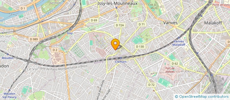 localisation de l'entreprise MONSIEUR MATS BECKERS à ISSY-LES-MOULINEAUX