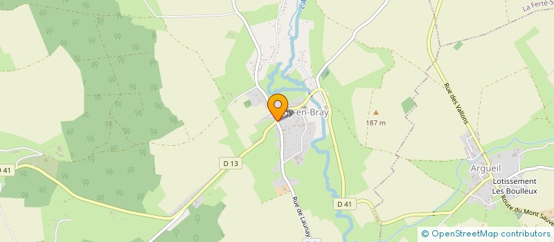 localisation de l'entreprise MONSIEUR MATT BOISNARD  SIGY-EN-BRAY