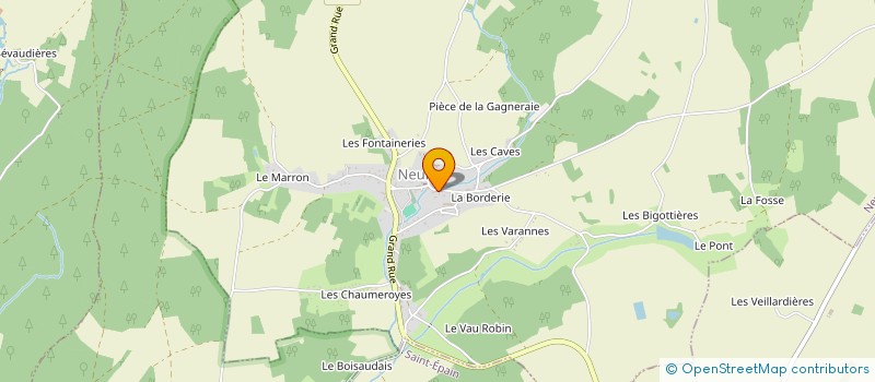 localisation de l'entreprise MONSIEUR MATT GILOT à NEUIL
