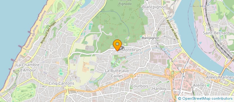 localisation de l'entreprise MONSIEUR MATT RODRIGUEZ  ANGLET