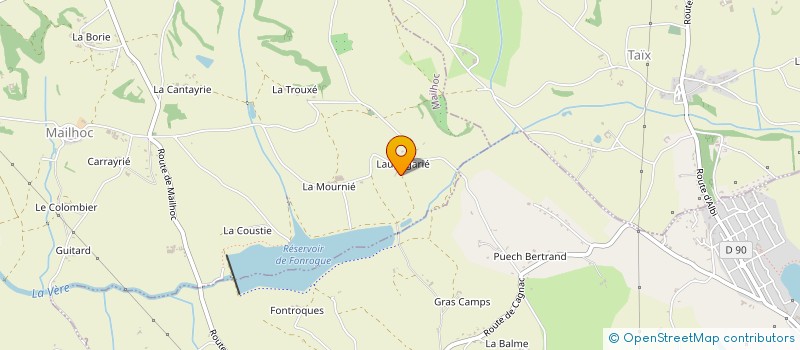 localisation de l'entreprise MONSIEUR MATT ROUSSEAU  MAILHOC