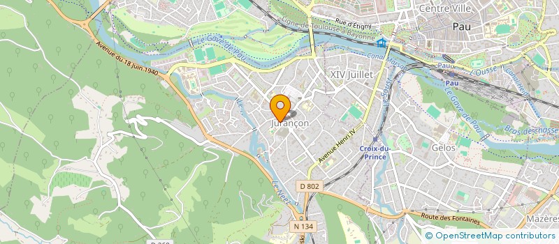 localisation de l'entreprise MONSIEUR MATT STEINBACH  JURANCON