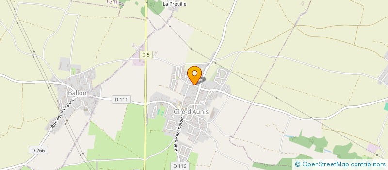 localisation de l'entreprise MONSIEUR MATT UHART  CIRE-D AUNIS