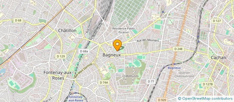 localisation de l'entreprise MONSIEUR MATTEI-LOU DUPUI ADELSON à BAGNEUX