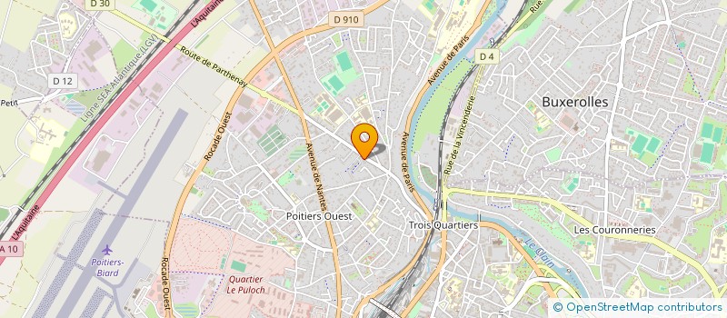 localisation de l'entreprise MONSIEUR MATTEO ALLARD  POITIERS