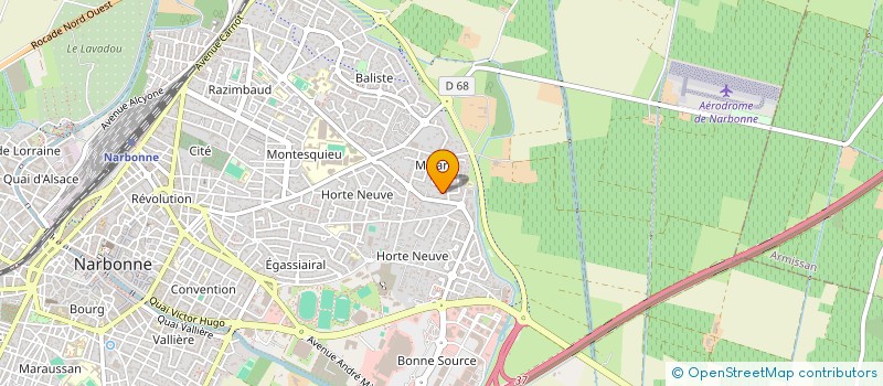 localisation de l'entreprise MONSIEUR MATTEO ALLIE  NARBONNE