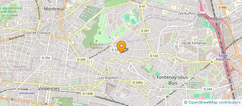 localisation de l'entreprise MONSIEUR MATTEO AMORIM à FONTENAY-SOUS-BOIS