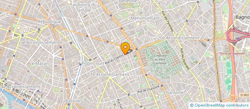 localisation de l'entreprise MONSIEUR MATTEO ASTOLFI  PARIS