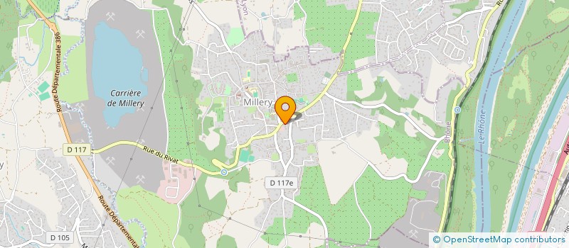 localisation de l'entreprise MONSIEUR MATTEO BARDINI  MILLERY