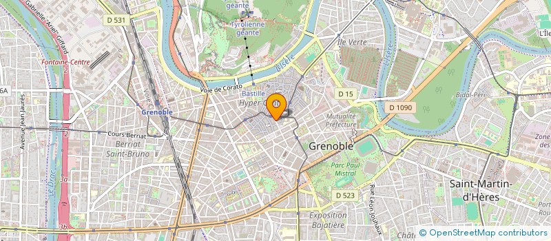 localisation de l'entreprise MONSIEUR MATTEO BERNARDI à GRENOBLE