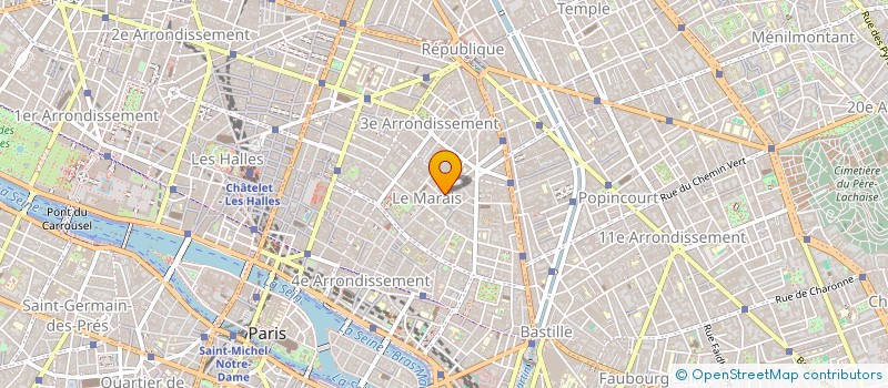 localisation de l'entreprise MONSIEUR MATTEO BERNARDI  PARIS