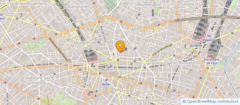 localisation de l'entreprise MONSIEUR MATTEO BROGGINI  PARIS