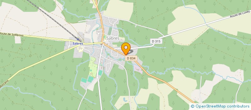 localisation de l'entreprise MONSIEUR MATTEO CARCEA  SABRES