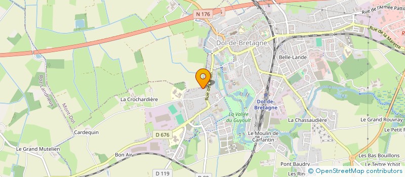 localisation de l'entreprise MONSIEUR MATTEO COSTA  DOL-DE-BRETAGNE