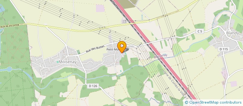 localisation de l'entreprise MONSIEUR MATTEO COUPPE DE KER MARTIN  MOISENAY