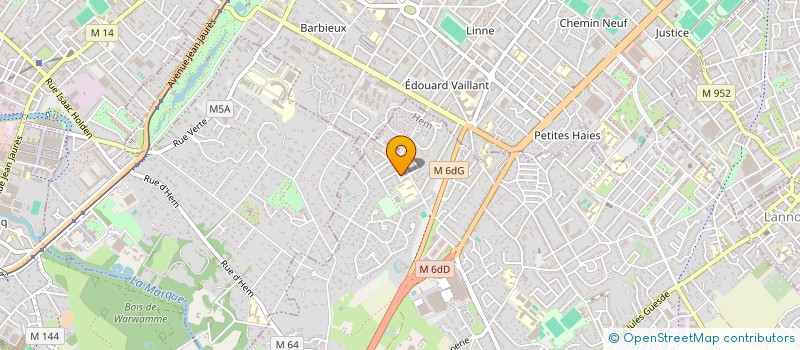 localisation de l'entreprise MONSIEUR MATTEO CUPAIOLO  HEM