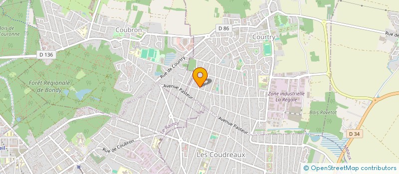 localisation de l'entreprise MONSIEUR MATTEO DALLE-MOLLE à COURTRY