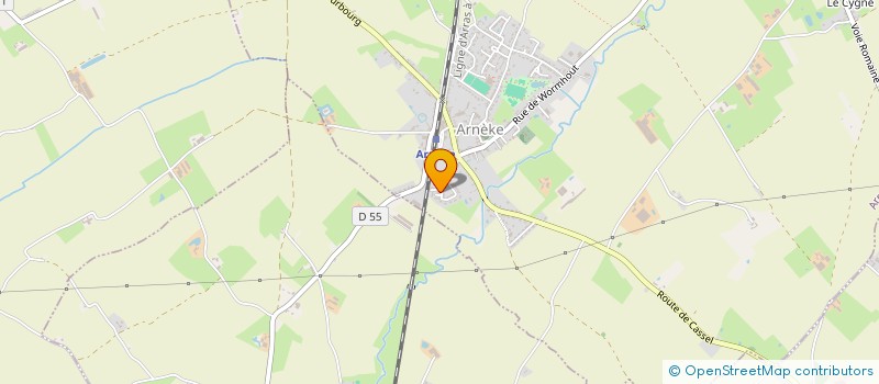 localisation de l'entreprise MONSIEUR MATTEO DAVID  ARNEKE